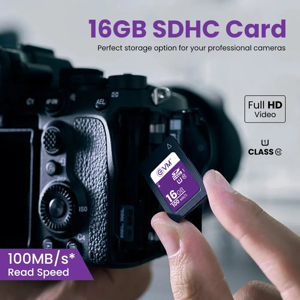 EVM SD Card 16GB For DSLR Camera (EVMSD/16GB) view 3